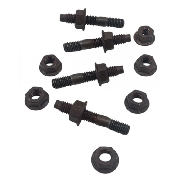 Kit Parafuso Coletor Escape Motor Citroen C4 Glx 1.6 2013