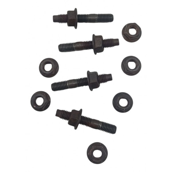 Kit Parafuso Coletor Escape Motor Citroen C4 Glx 1.6 2013