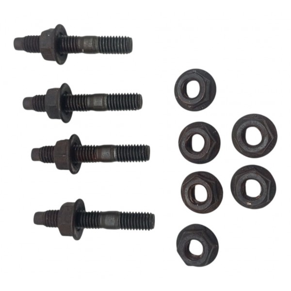Kit Parafuso Coletor Escape Motor Citroen C4 Glx 1.6 2013