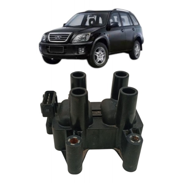 Bobina De Ignição Chery Tiggo 2.0 16v 2010