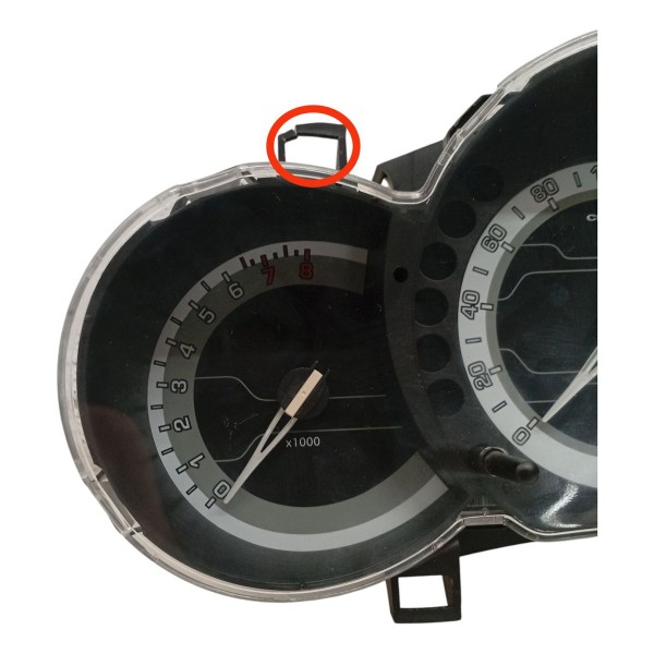 Painel Instrumentos Citroen C3 1.2 Pure Tech 2018 Detalhe