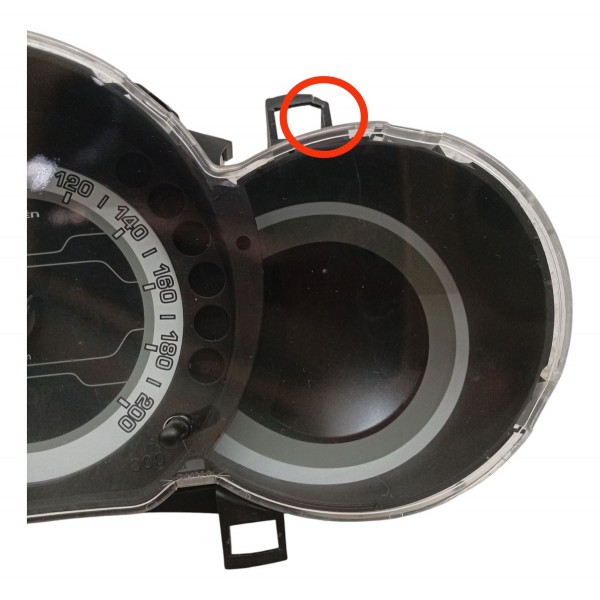 Painel Instrumentos Citroen C3 1.2 Pure Tech 2018 Detalhe