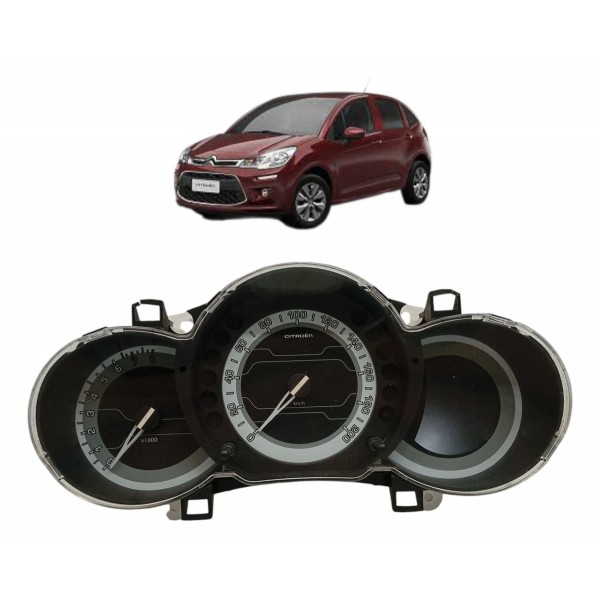 Painel Instrumentos Citroen C3 1.2 Pure Tech 2018 Detalhe