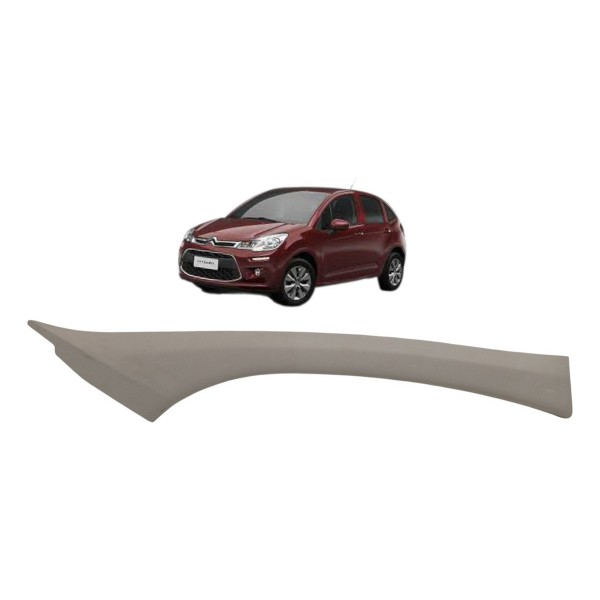 Moldura Parabrisa Direita Original Citroen C3 2018 Detalhe