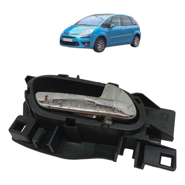 Maçaneta Interna Traseira  Direita Citroen C4 Picasso 2009