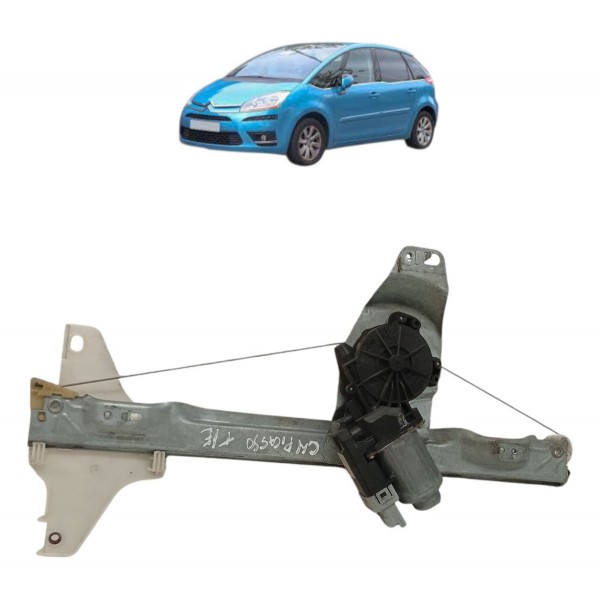 Maquina Vidro Traseira Esquerda Citroen C4 Picasso 2009