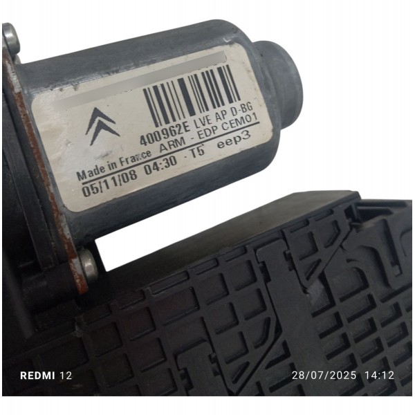 Maquina Vidro Dianteira Direita Citroen C4 Picasso 2009