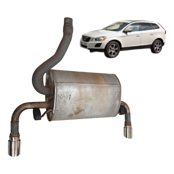 Escapamento Silencioso Volvo Xc60 T5 2012