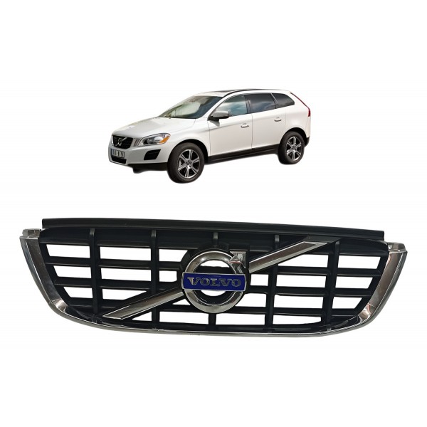 Grade Dianteira Emblema Volvo Xc60 T5 2012 Detalhe