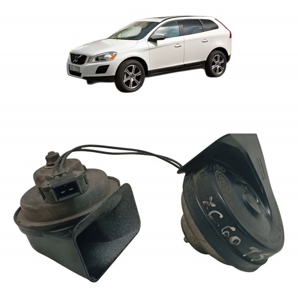 Par Buzinas Caracol Volvo Xc60 T5 2012 2013 2014