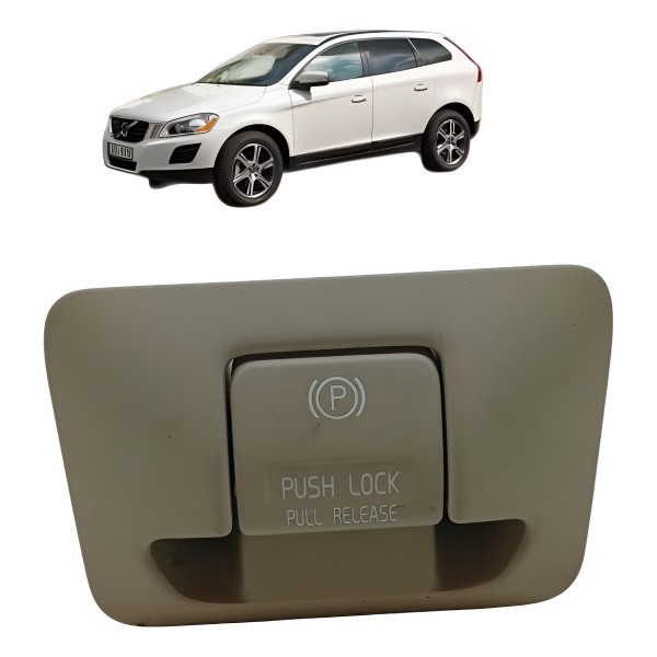 Moldura Botão Freio Mão Elétrico Volvo Xc60 T5 2013 2014