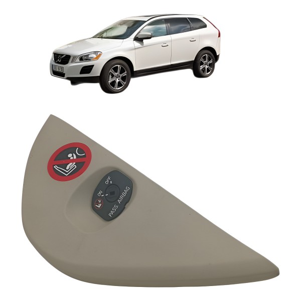 Moldura On Off Acabamento Painel Direito Volvo Xc60 2012