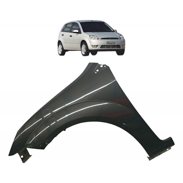 Paralama Dianteiro Esquerdo Ford Fiesta Hatch 1.6 2007