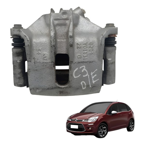 Pinça Freio Dianteiro Esquerdo Citroen C3 1.2 2018