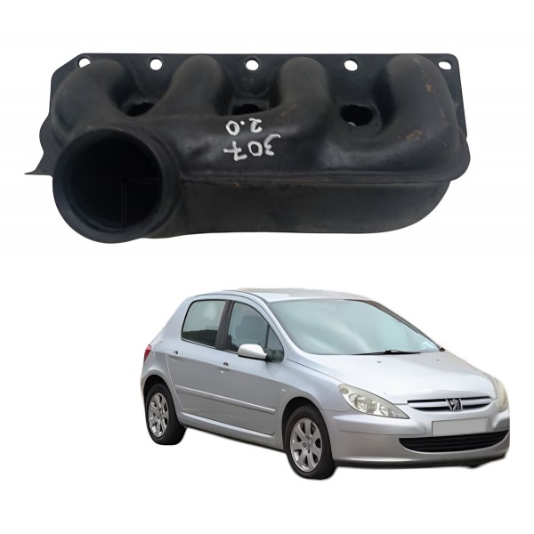 Coletor Escape  Peugeot 307 2.0  2004 2005 2006