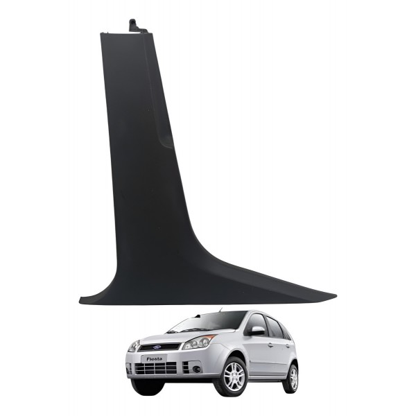 Acabamento Coluna Lateral Esquerdo Ford Fiesta 2007 Detalhe