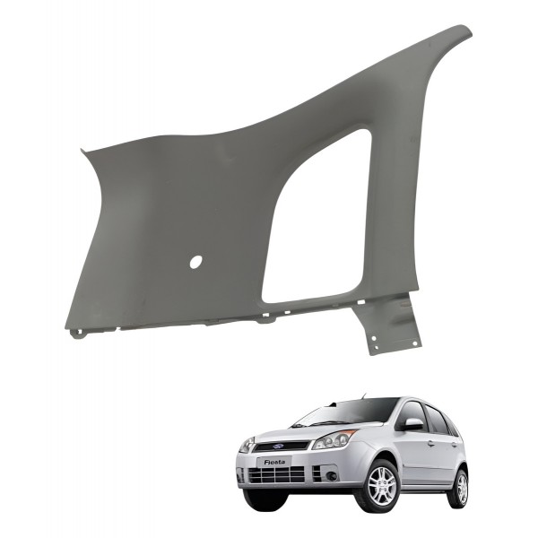 Moldura Coluna Traseira Esquerda Ford Fiesta 2007 Detalhe