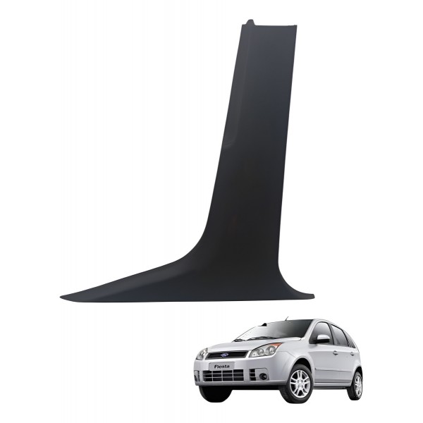 Acabamento Coluna Lateral Direito Ford Fiesta 2007 Detalhe