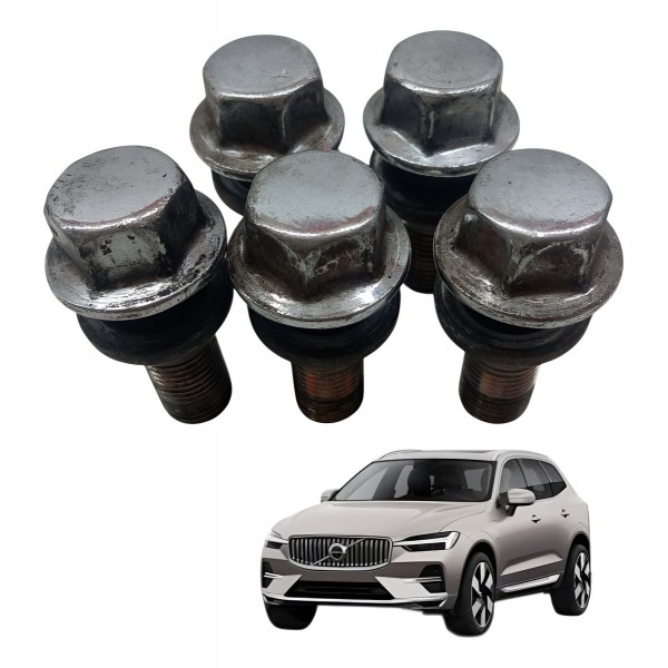 Jogo Cinco Parafusos Roda Volvo Xc60 T5 2012