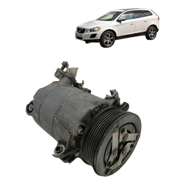 Compressor Ar Condiconado Volvo Xc60 2.0 T5 2012