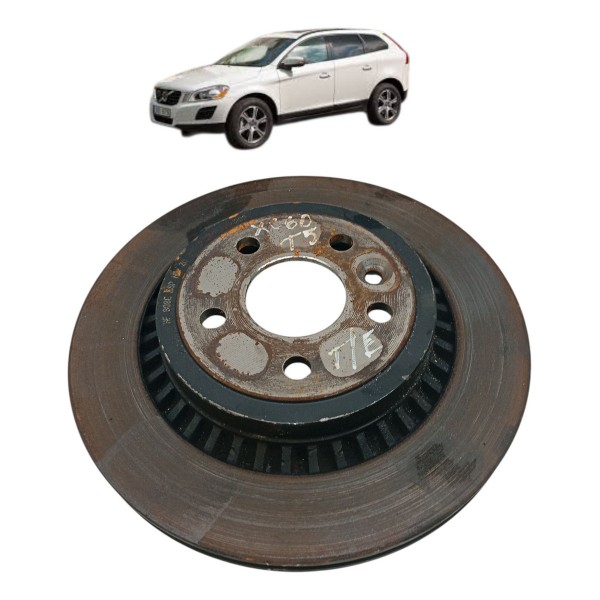 Disco Freio Traseiro Direito Volvo Xc60 2.0 T5 2012