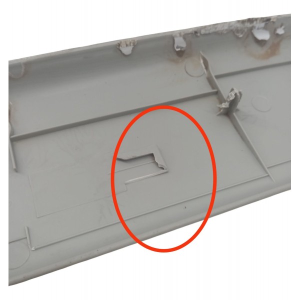 Moldura Traseira Teto Volkswagen Gol G3 2001 Detalhe