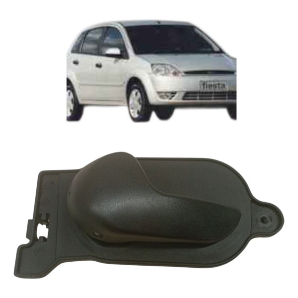 Maçaneta Interna Dianteira Esquerda Ford Fiesta 2007