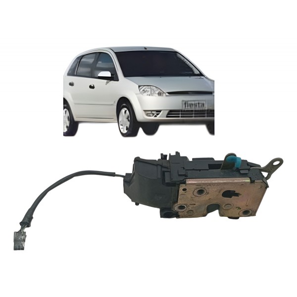 Fechadura Porta Dianteira Esquerda Ford Fiesta 1.6 2007