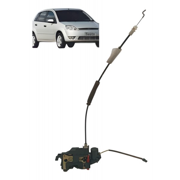 Fechadura Porta Traseira Esquerda Ford Fiesta 1.6 2007