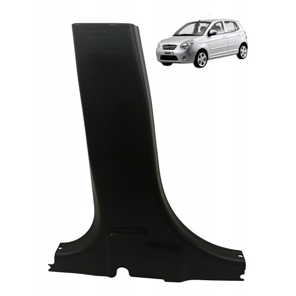 Moldura Coluna Central Esquerda Kia Picanto 2009 2010