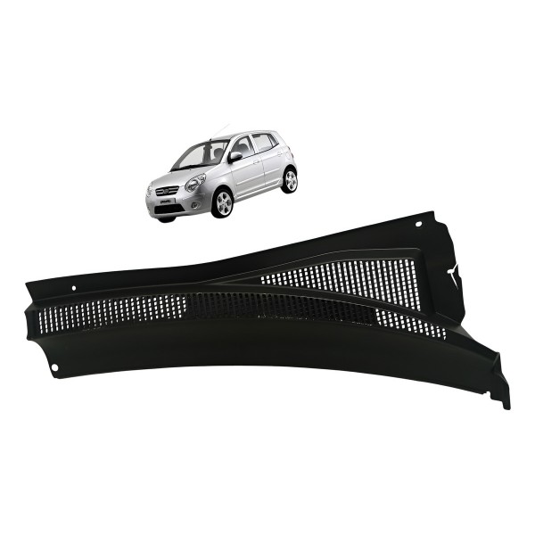 Grade Churrasqueira Direito Kia Picanto 1.0 2009 Detalhe