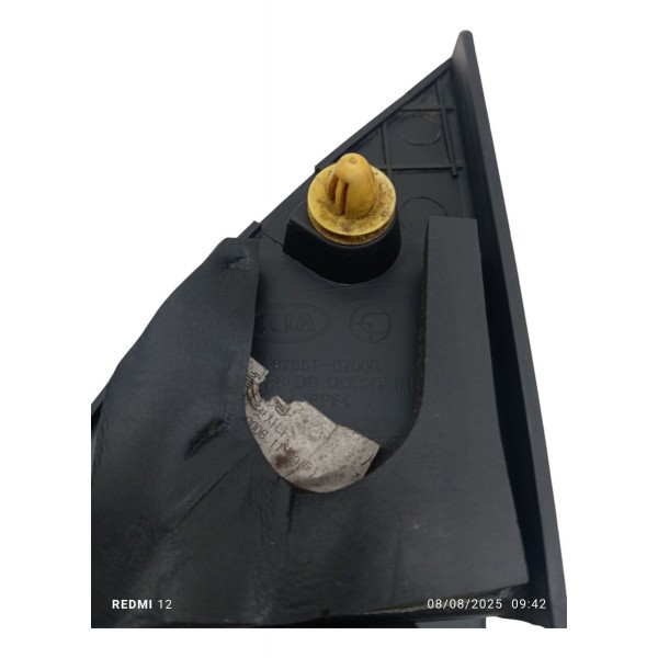 Acabamento Interno Esquerdo Retrovisor Kia Picanto 2008 2009