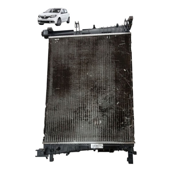 Radiador Água Renault Sandero Logan 1.0 2015 2016 Detalhe