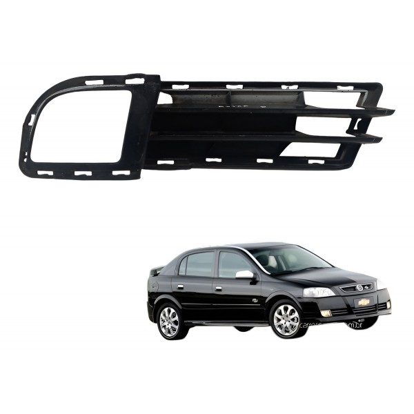 Grade Farol Milha Esquerdo Chevrolet Astra 2006 Detalhe