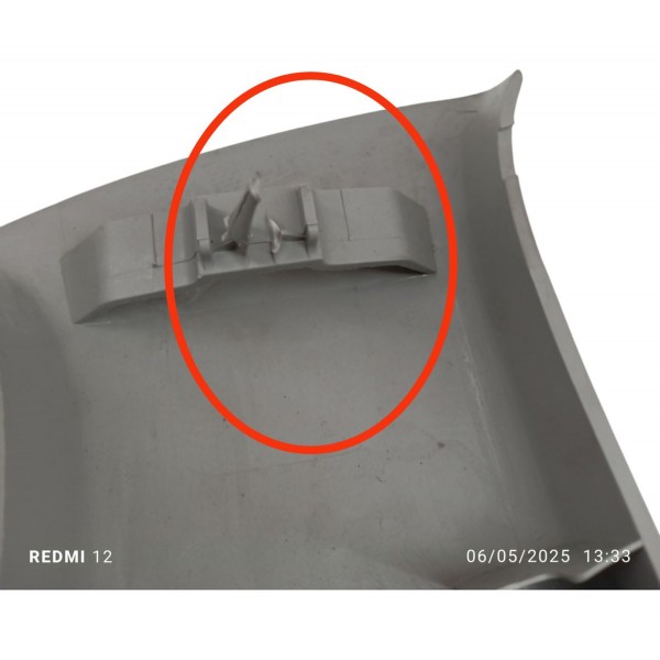 Moldura Superior Coluna Esquerda Toyota Fielder 1.8 2006