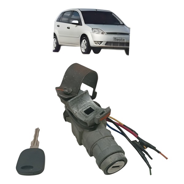 Cilindro Miolo Chave Ignição Ford Fiesta 1.6 2007