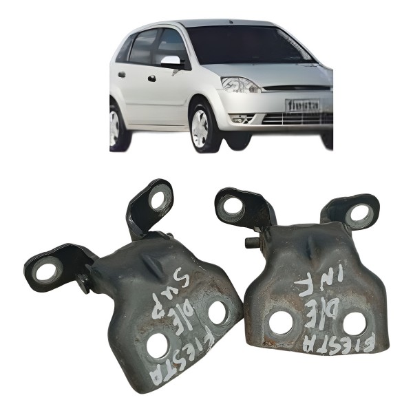 Dobradiça Porta Dianteira Esquerda Ford Fiesta 1.6 2007