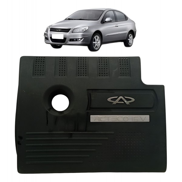 Tampa Proteção Motor Chery Cielo Sedan 1.6 2012 Detalhe