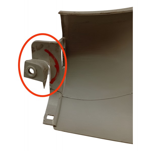 Moldura Central Esquerda Chery Cielo Sedan 2012 Detalhe