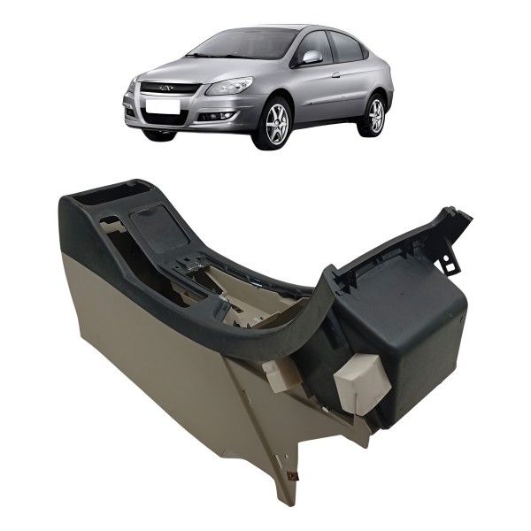 Moldura Console Central Cambio  Chery Cielo 2012 Detalhe