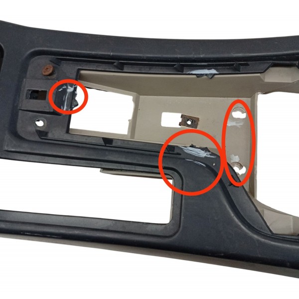 Moldura Console Central Cambio  Chery Cielo 2012 Detalhe