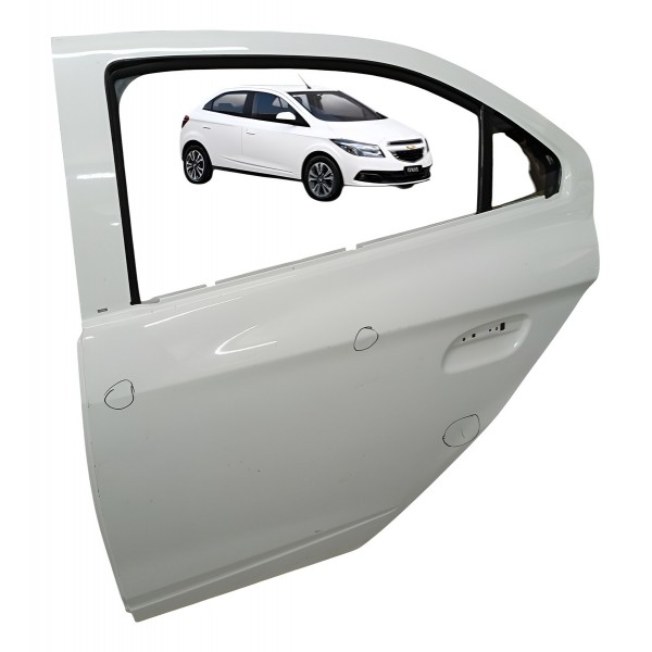 Porta Traseiro Esquerda Chevrolet Onix 2016 Detalhe 2017