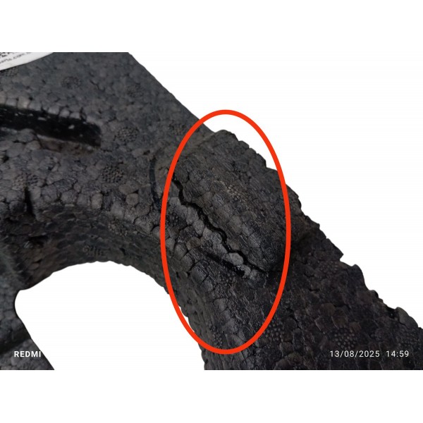 Isopor Porta Chave Roda Macaco Honda Fit 2007 Detalhe