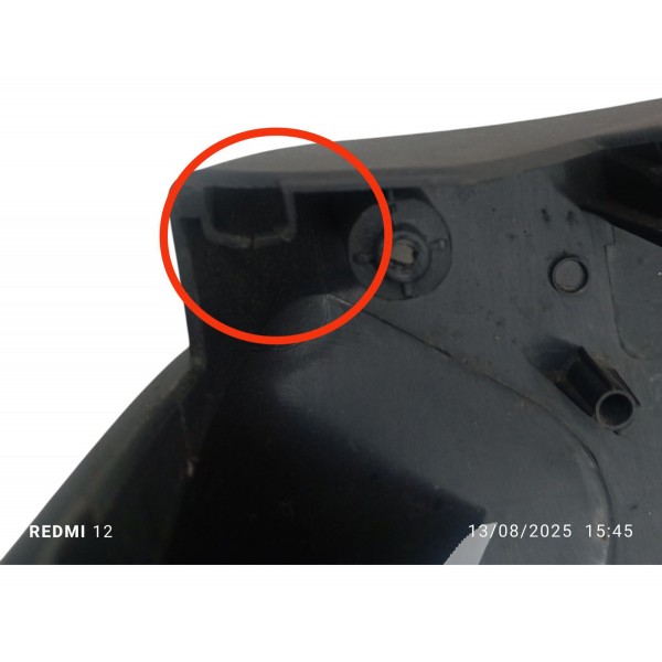 Moldura Coluna Direção Citroen C3 2017 2018 Detalhe