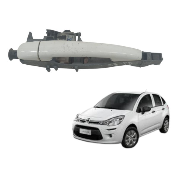 Maçaneta Externa Traseira Direita Citroen C3 1.2 2018