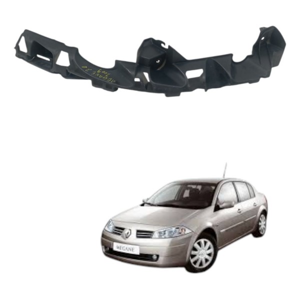 Suporte Esquerdo Parachoque Renault Megane 2009 Detalhe