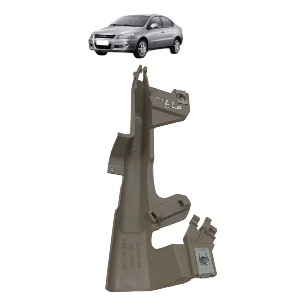 Moldura Suporte Fechadura Esquerda Chery Cielo 2009 2012