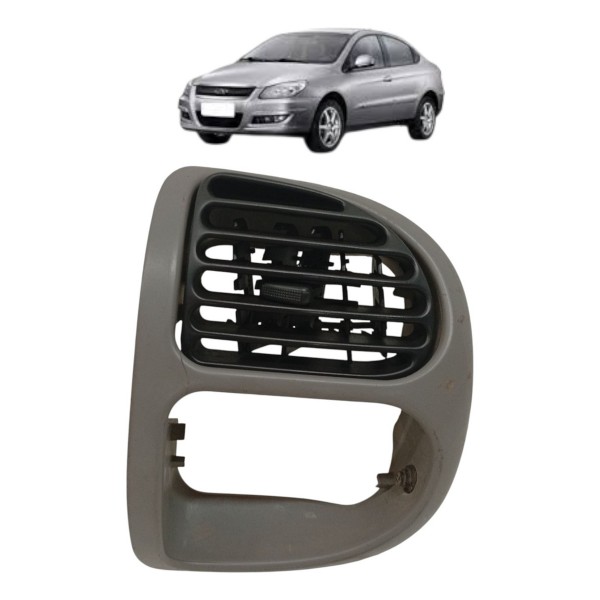 Moldura Difusor Ar Traseiro Chery Cielo Sedan 2012