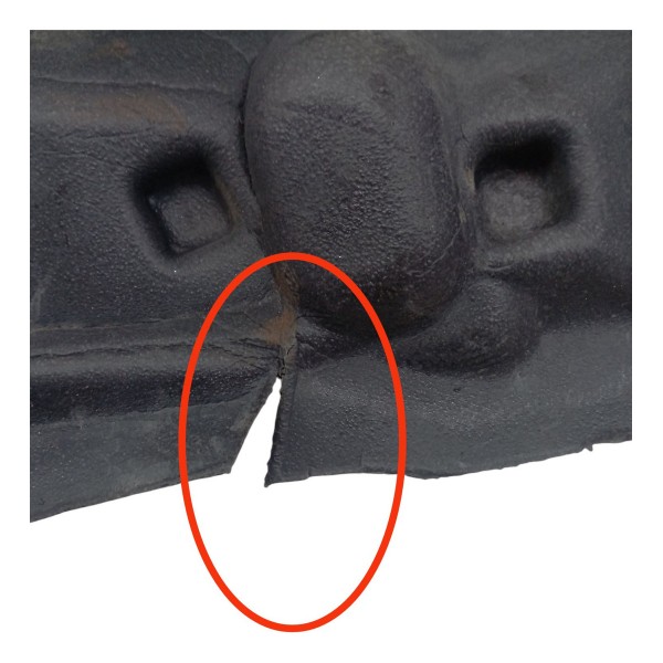 Vedação Paralama Dianteiro Esquerdo Citroen C3 2017 2018