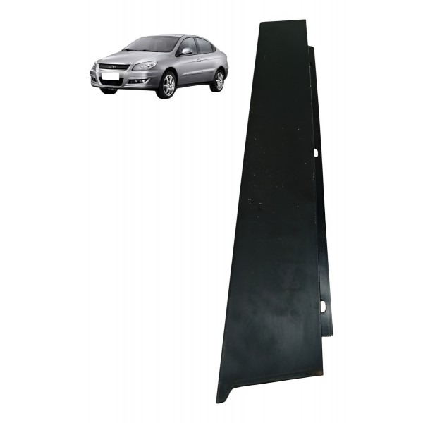 Moldura Coluna Porta Traseira Esquerda Chery Cielo 2012